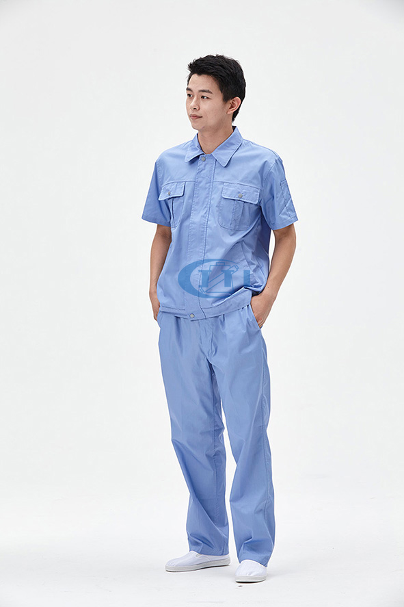 防静电工作服套装 GA0X05A (短袖)-2