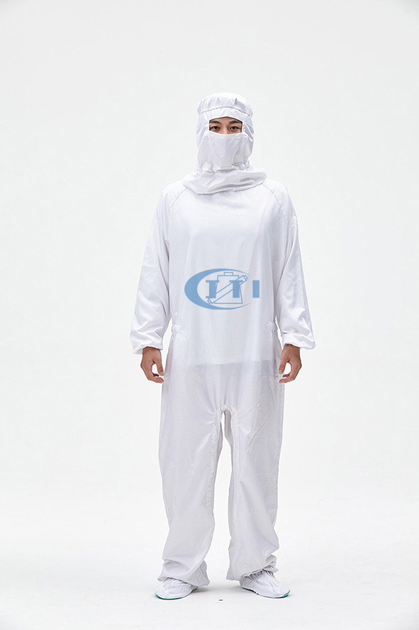 防静电连体服 GA0107A (带帽)-5