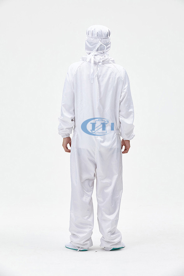 防静电连体服 GA0107A (带帽)-3