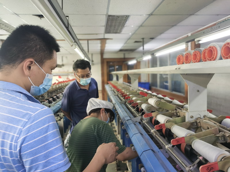 战疫情 保生产 ——纺研所坚持“防疫不放松，生产不停步”