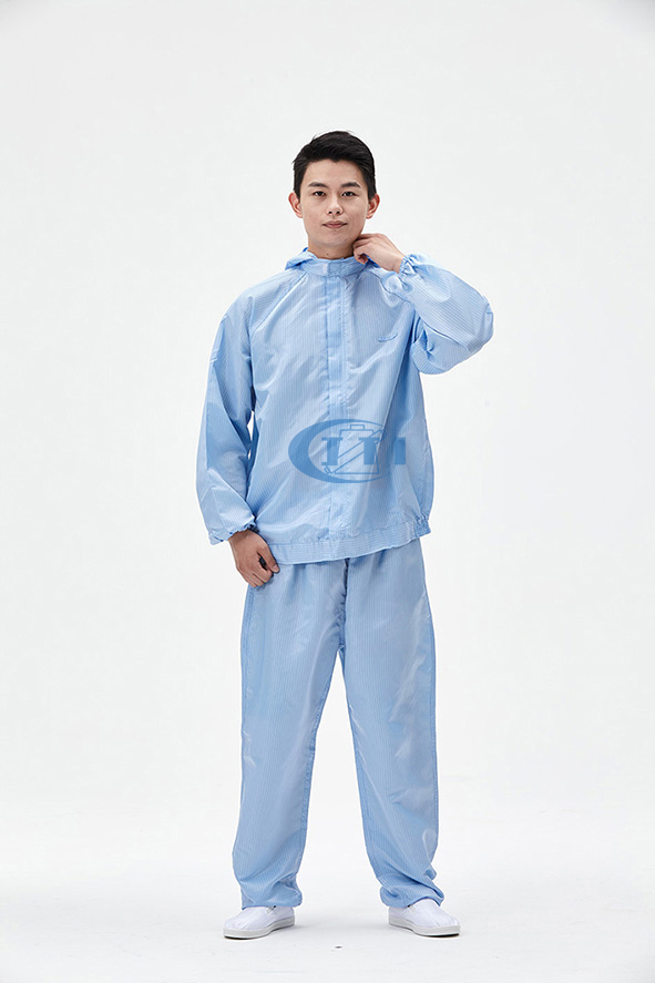 防静电工作服套装 GA0X09A （长袖、带帽）