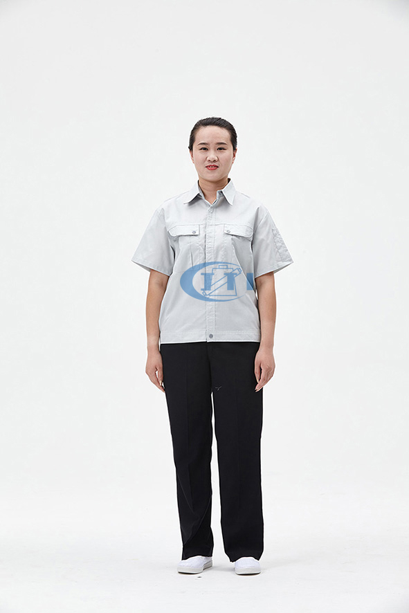 防静电工作服套装 GA0X11A （短袖）