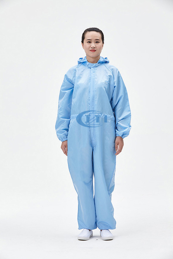 防静电连体服 GA01128 （带帽、洁净室）